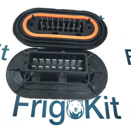 TRP 2-968814-2 MERCEDES TEMIC ECU CONNECTOR SOCKET 16 PIN 968814 968815-1 - 1 PCS